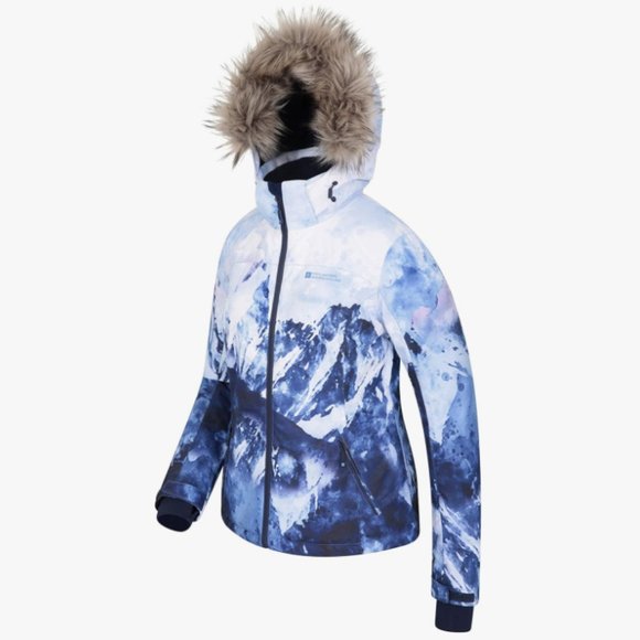 Mountain Print Nordic Extreme Printed Women's Ski Jacket - Picture 5 of 16